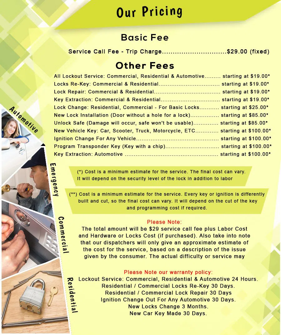 Safe Key Locksmith Service Cerritos, CA 562-263-5454